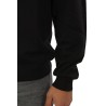 Maglia SUN68 Mezza Zip Nero