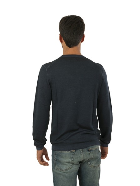 Maglia SUN68 Vintage Blu Navy