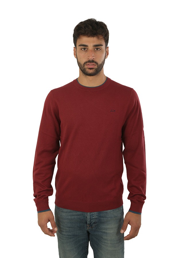 Maglia SUN68 Bordeaux