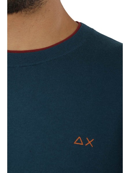 Maglia SUN68 Petrolio