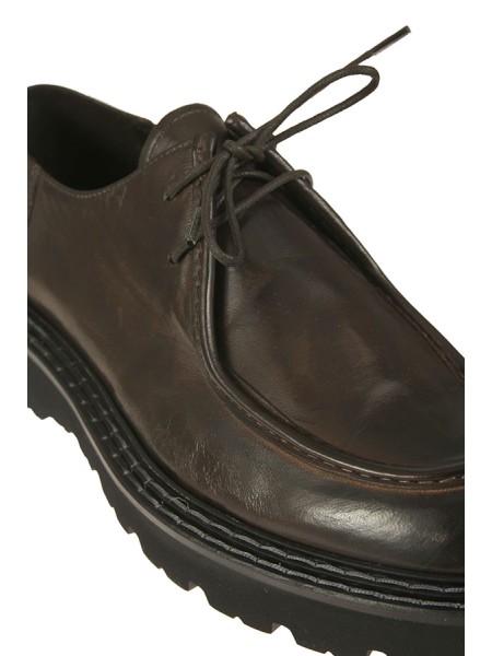 Scarpe Pawelk's  paraboot in pelle crust suola in gomma