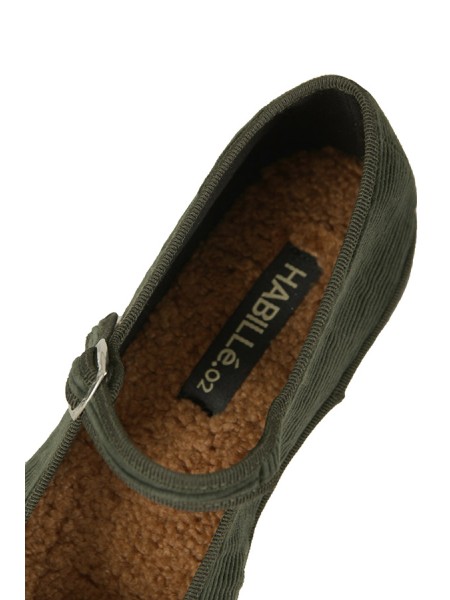 Scarpe Habille' Ballerina Verde