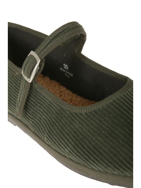 Scarpe Habille' Ballerina Verde