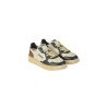 Sneakers Autry Medalist Low Super Vintage Bianco/Blu/Marrone