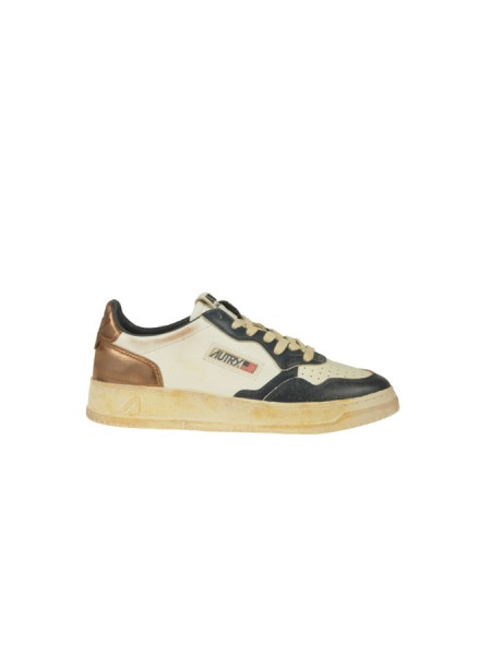 Sneakers Autry Medalist Bianco/Blu/Marrone