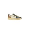 Sneakers Autry Medalist Low Super Vintage Bianco/Blu/Marrone