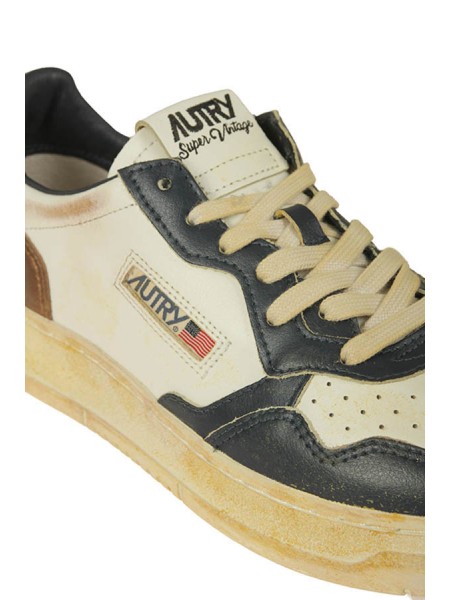 Sneakers Autry Medalist Bianco/Blu/Marrone