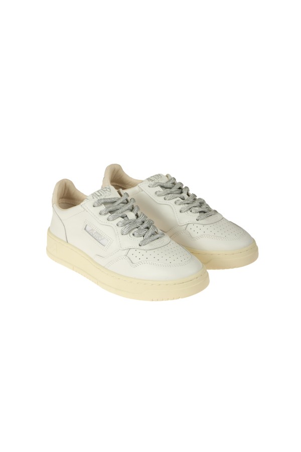 Sneakers Autry Medalist Bianco/Argento