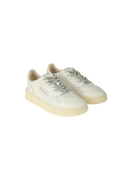 Sneakers Autry Medalist Bianco/Argento