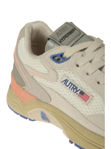 Sneakers Autry Hyperway Bianco/Pesca