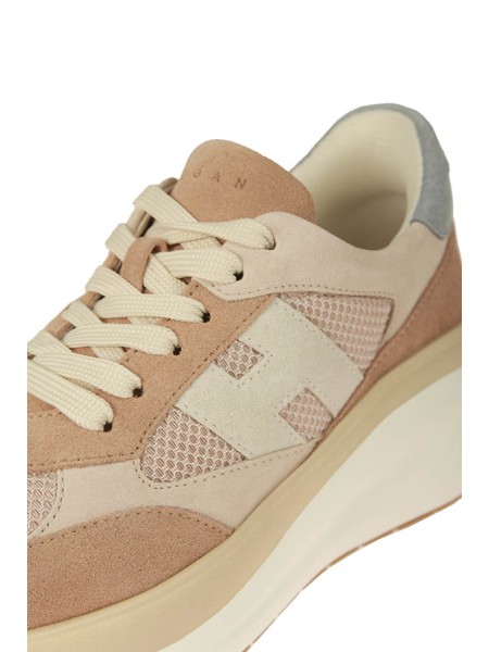 Sneakers Hogan Maxi Rosa/Beige