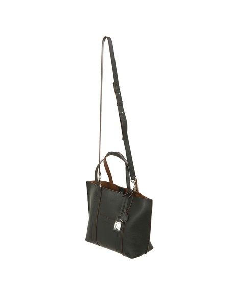 Borsa Hogan Shopping Bag Script Piccola Nero