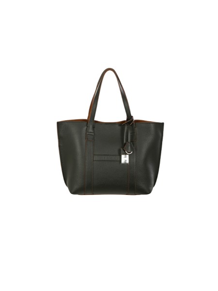 Borsa Hogan Shopping Bag Script Piccola Nero