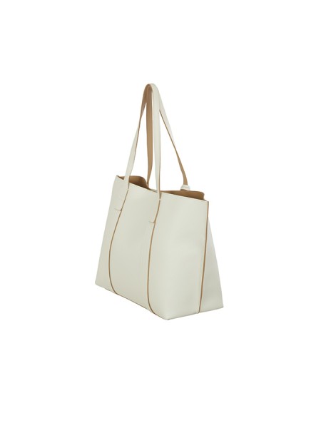 Borsa Hogan Shopping Bag Script Media Avorio