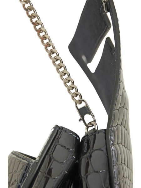 Borsa Orciani Clutch Gossip Navy