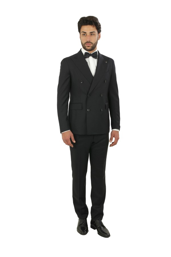 Abito Tagliatore Doppiopetto Nero
