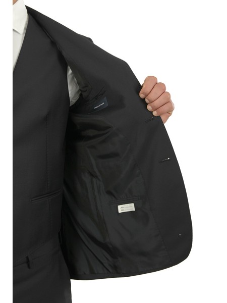 Abbigliamento con gilet monopetto Blu