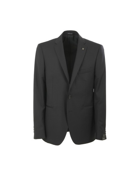 Abbigliamento con gilet monopetto Blu