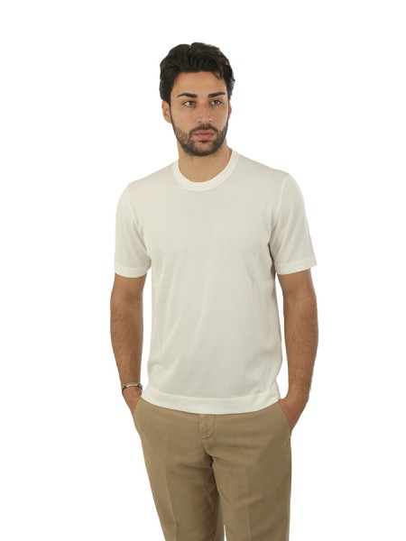 T-Shirt Drumohr Milk