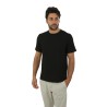 T-Shirt Herno in Jersey Voile Crêpe Nero
