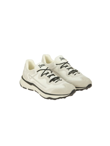 Sneakers Herno Maggiore in Suede e Mesh