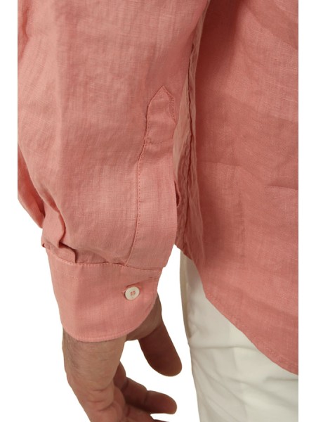 Camicia Aspesi Coreana Salmone
