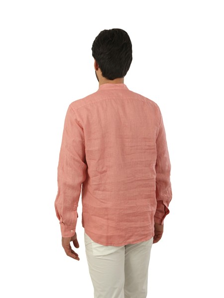 Camicia Aspesi Coreana Salmone