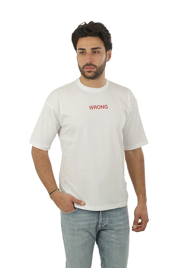 T-Shirt Aspesi in Jersey di Cotone Bianco