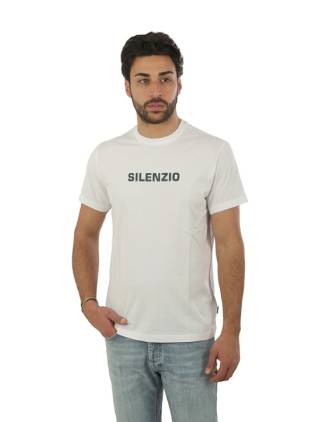 T-Shirt Aspesi in Jersey di Cotone Bianco