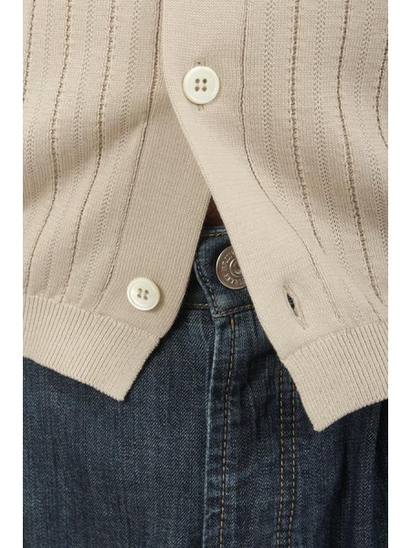 Camicia Brunello Cucinelli in Maglia Juta