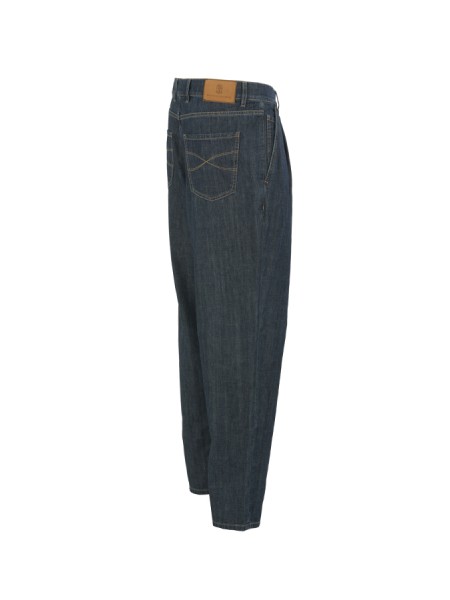 Pantalone Brunello Cucinelli Denim Scuro