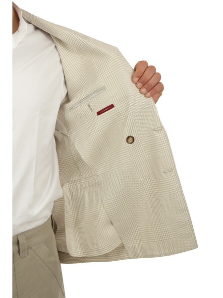 Giacca Brunello Cucinelli Decostruita Principe di Galles Yuta