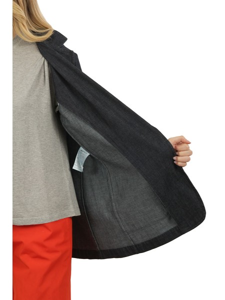 Abbigliamento monopetto in denim 100%co