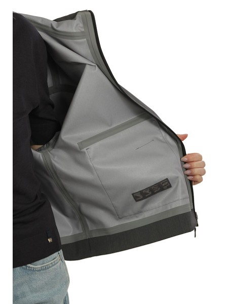 Giubbino Herno Tech Merino Ferro