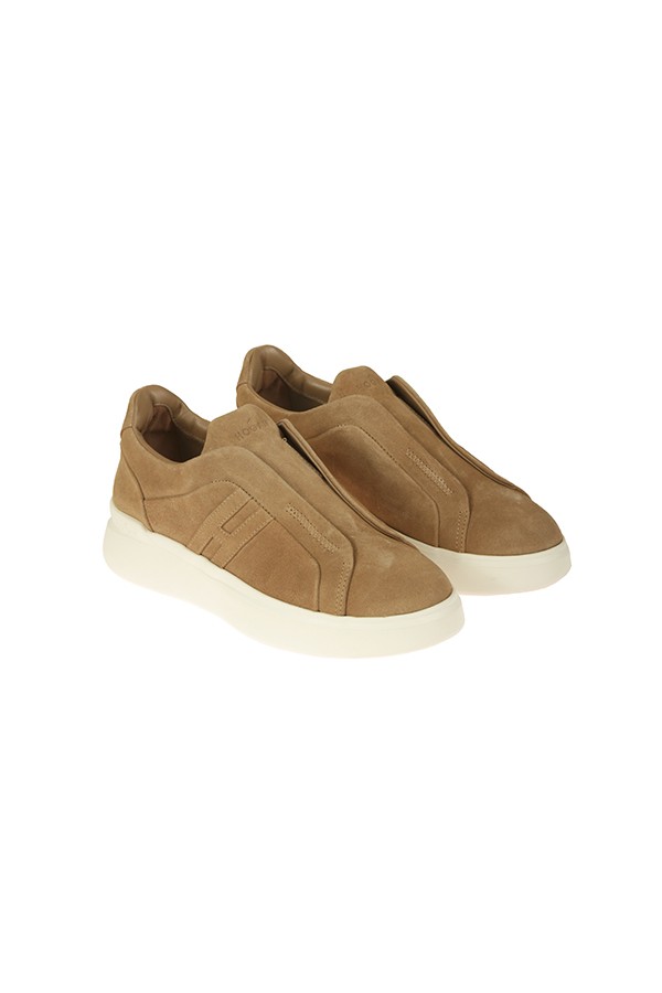 Scarpe Hogan Slip-On H580 Marrone