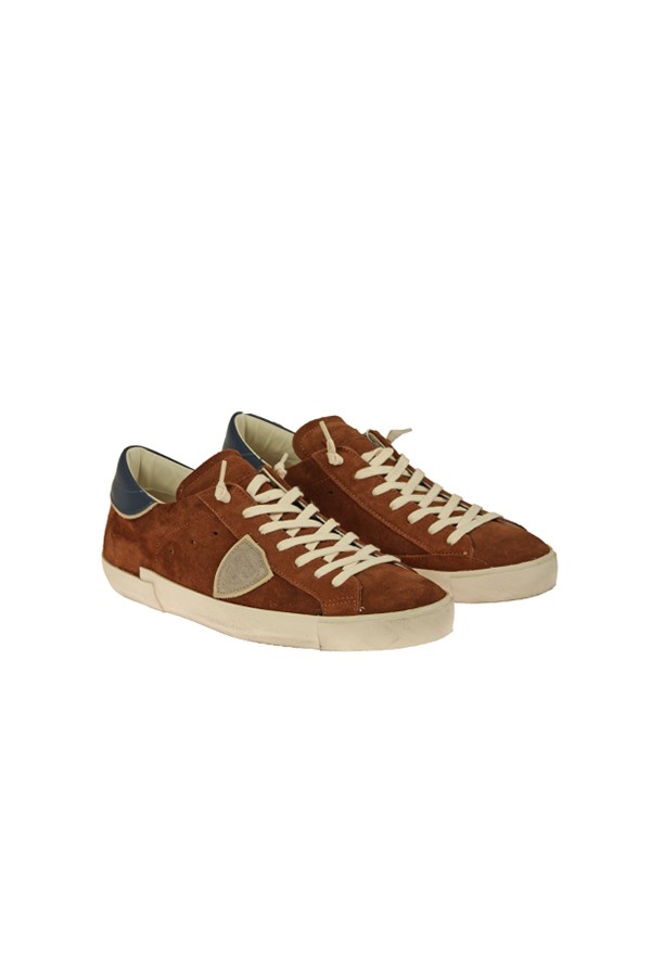 Sneakers Philippe Model Paris Marrone/Blu