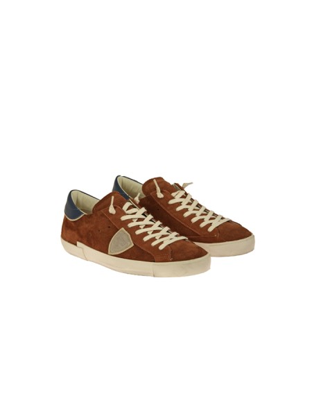 Sneakers Philippe Model Paris Marrone/Blu