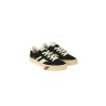 Calzature sneaker tomaia in suede con dettagli in pelle fondo gomma