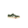 Calzature sneaker tomaia in suede con dettagli in pelle fondo gomma