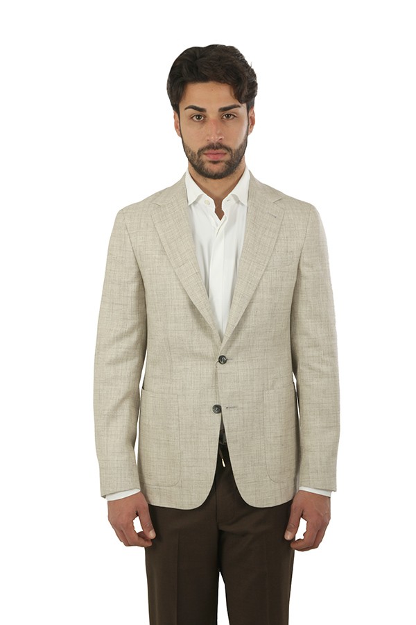 Giacca Canali Grigio Chiaro