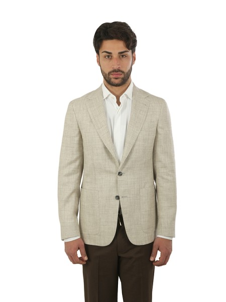 Giacca Canali Grigio Chiaro