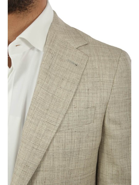 Giacca Canali Grigio Chiaro