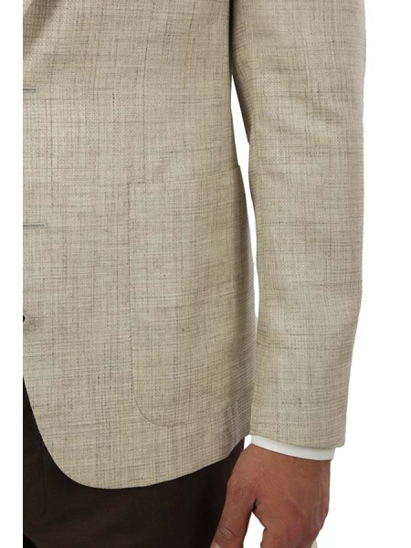 Giacca Canali Grigio Chiaro