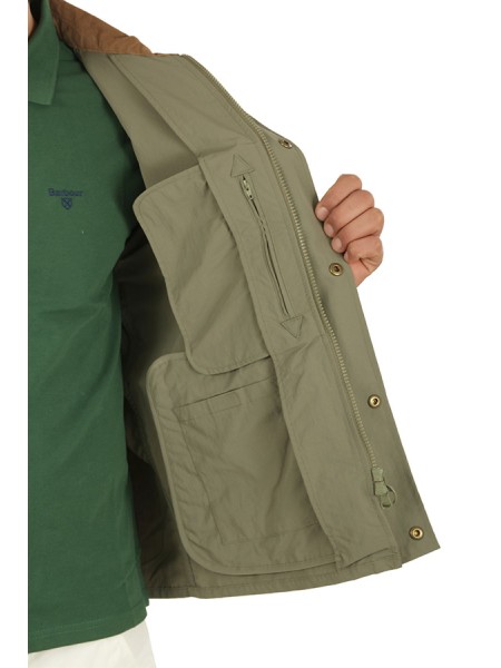 Giubbino Barbour Tracker Dusty Olive