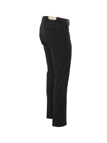 Pantalone Briglia in Gabardina Blu Navy