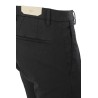 Pantalone Briglia in Gabardina Blu Navy