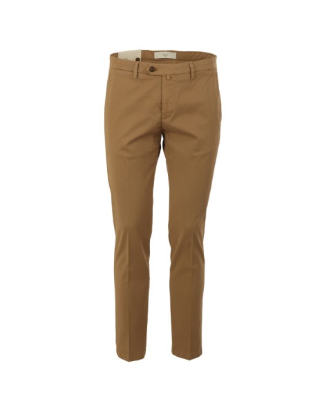 Pantalone Briglia in Gabardina Cognac