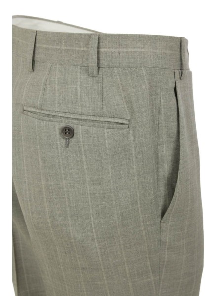 Abito Canali Grigio Gessato