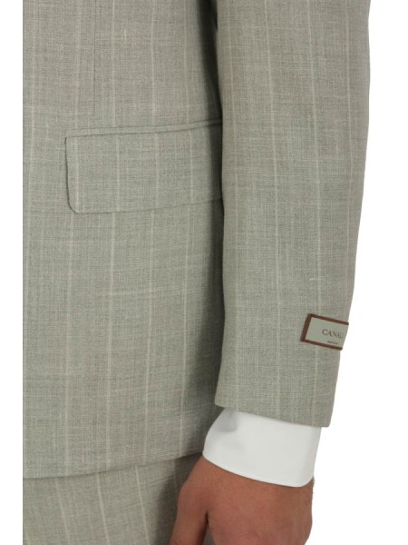 Abito Canali Grigio Gessato