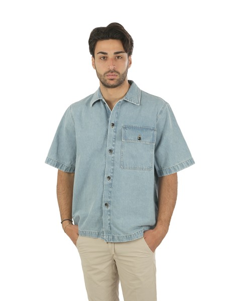 Camicia Nine in the Morning Denim Chiaro